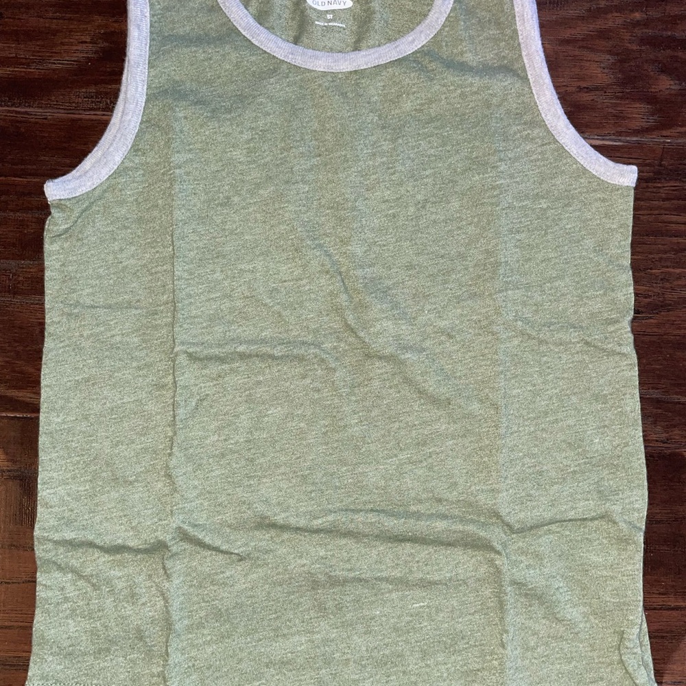 Men's Green Tank Top